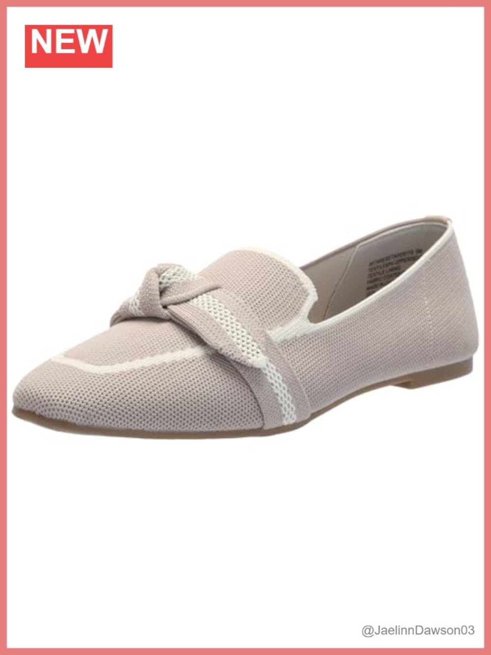 Anne Klein Tarese Women's Fabric Loafers with Bow Detail Slip-On